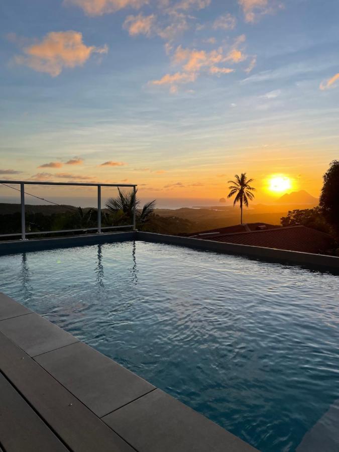 Riviere-Salee Les Villas Pameyaque 2 F2 Avec 1 Piscine Et 1 F3 Avec 1 Piscine, Superbe Vue Sur La Mer מראה חיצוני תמונה