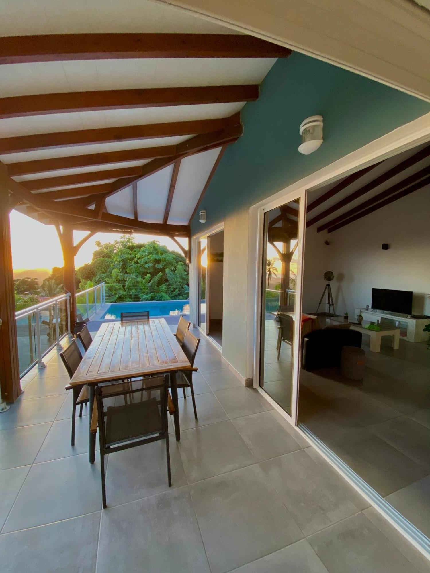 Riviere-Salee Les Villas Pameyaque 2 F2 Avec 1 Piscine Et 1 F3 Avec 1 Piscine, Superbe Vue Sur La Mer מראה חיצוני תמונה